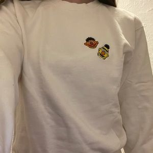 KAWS x Uniqlo seasame street crew neck size xs